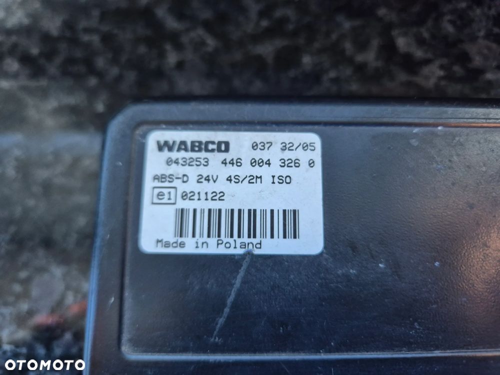 KOMPUTER STEROWNIK MODUŁ HAMULCOWY ABS DAF 45 55 LF EURO 3 4460043260 - 2