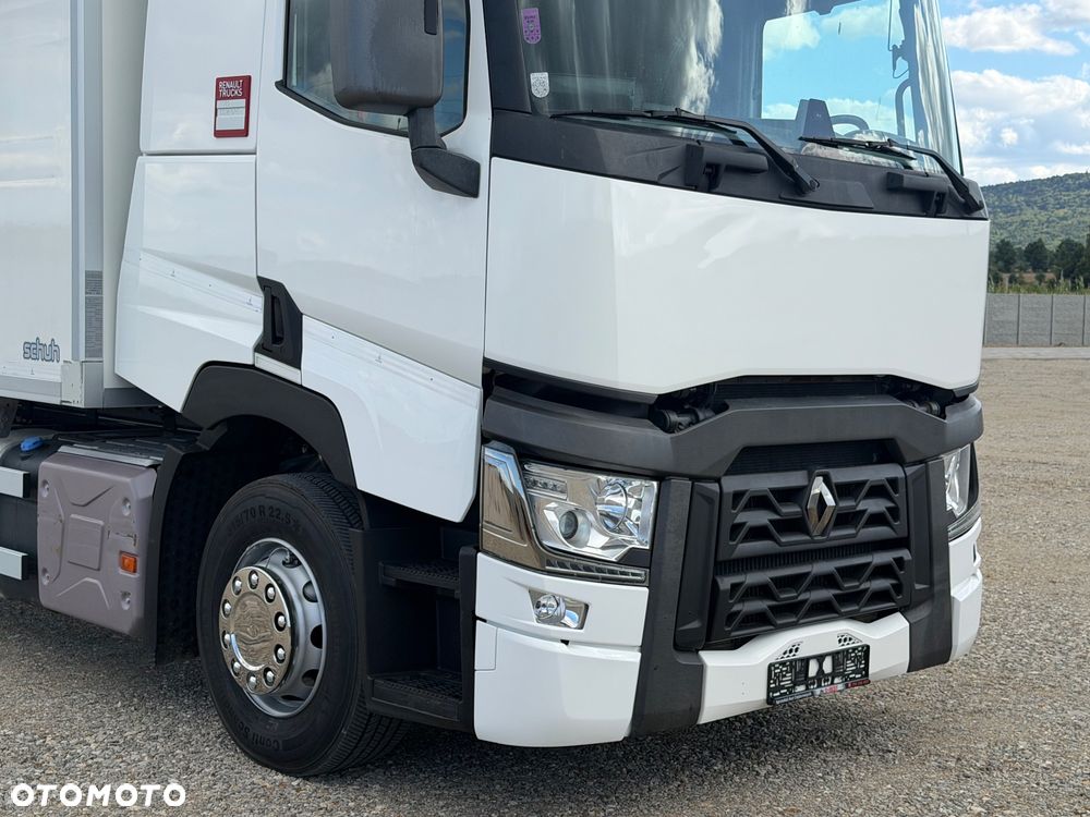Renault T380 / CHŁODNIA / DRZWI-WINDA / 18 EUROPALET / AUTOMAT / SYPIALKA / CARRIER / 410 TYŚ KM / SPROWADZONA - 18