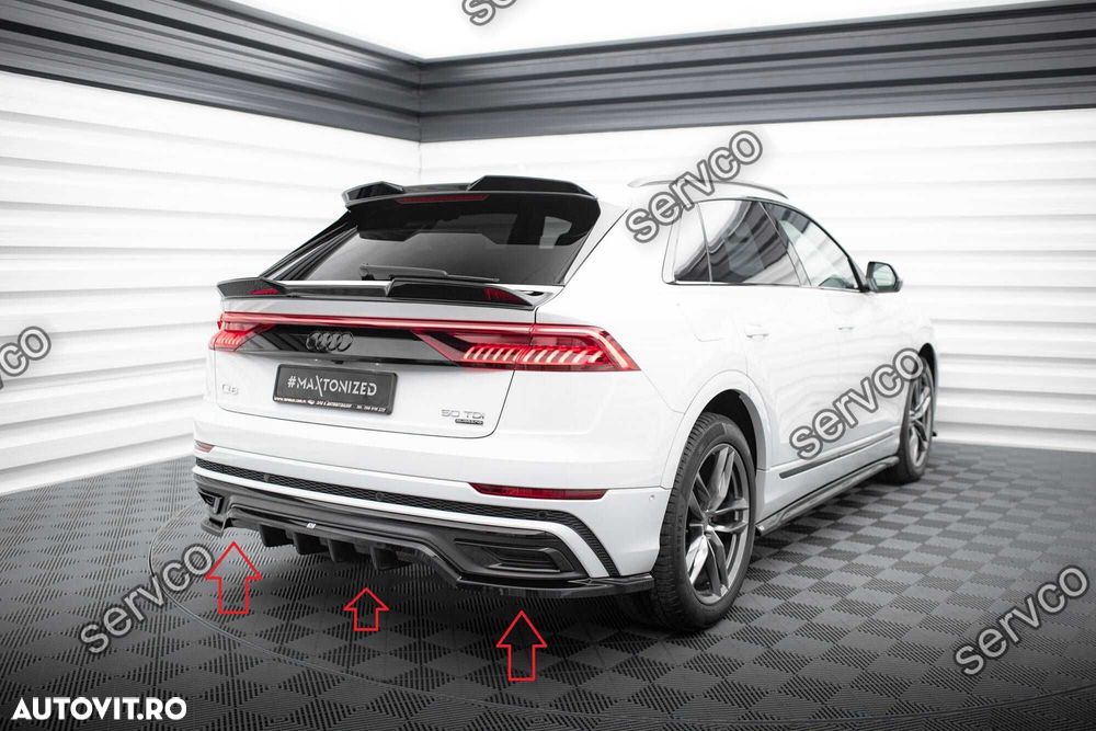 Pachet Set kit tuning Audi Q8 S-Line Mk1 2018-2023 v11 Maxton Design - 3