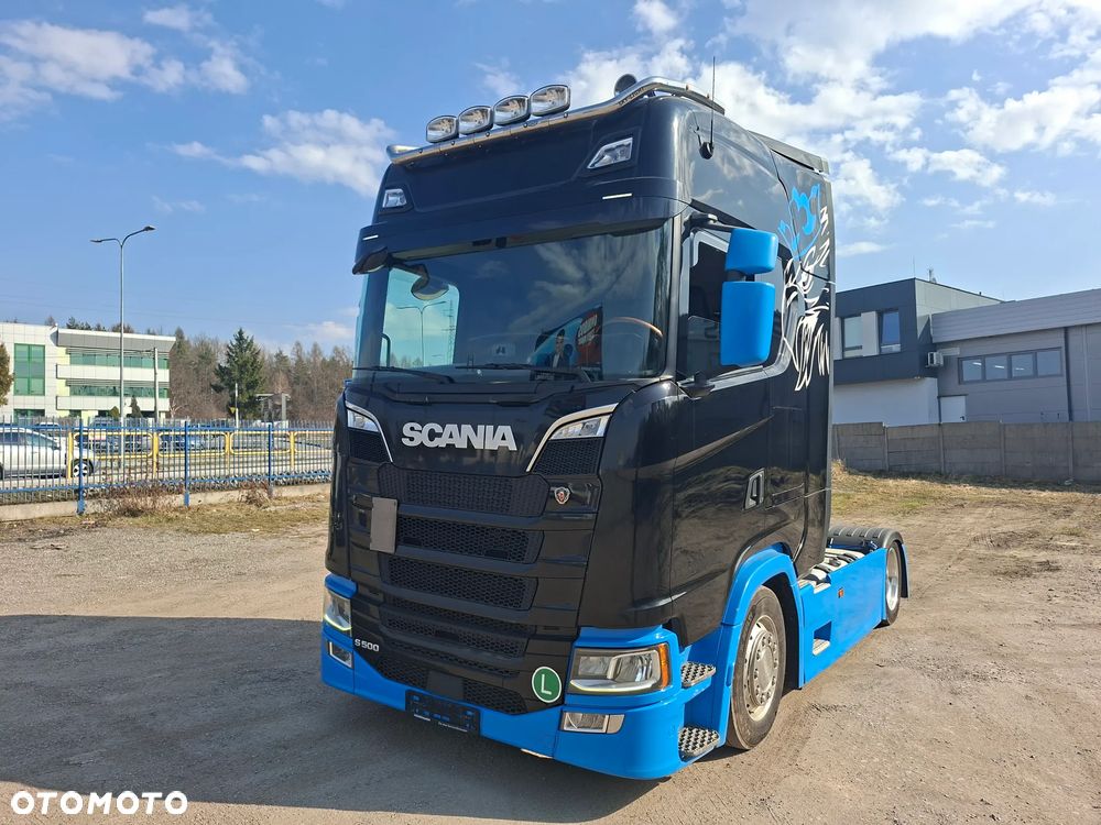 Scania S500 Mega Import Niemcy Full led Alufelgi Skóry - 13