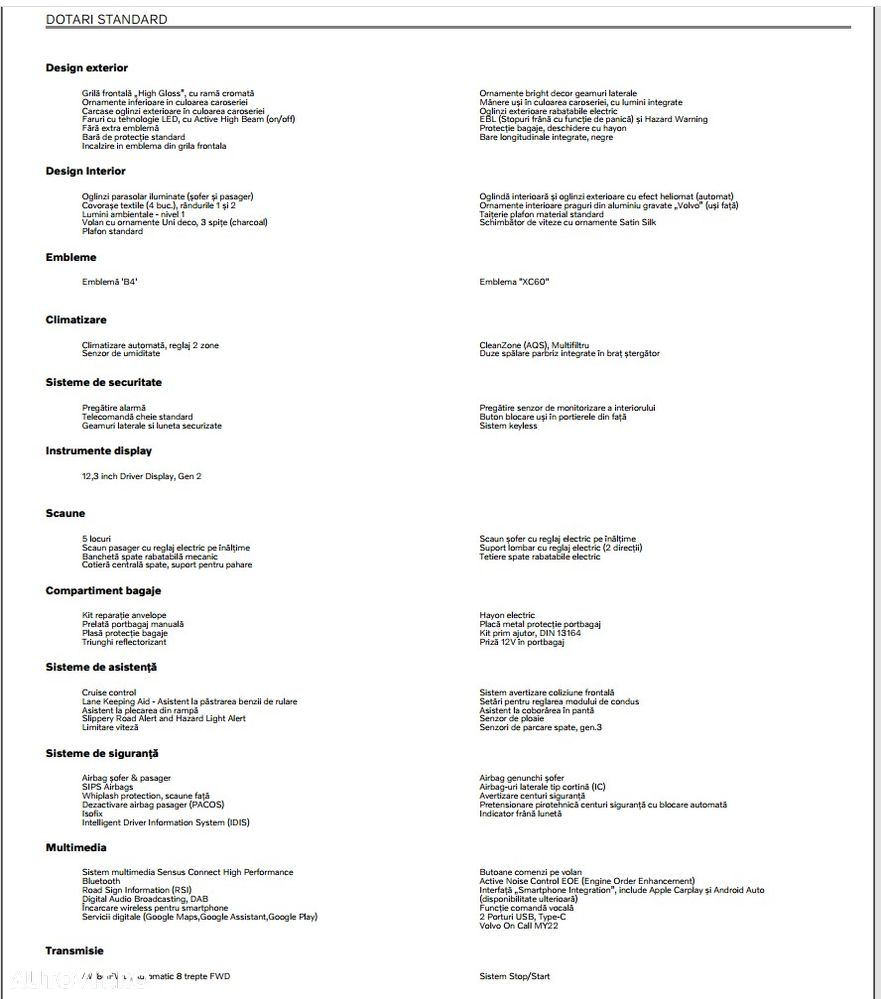 Volvo XC 60 B4 MHEV AT8 FWD Momentum Pro - 14