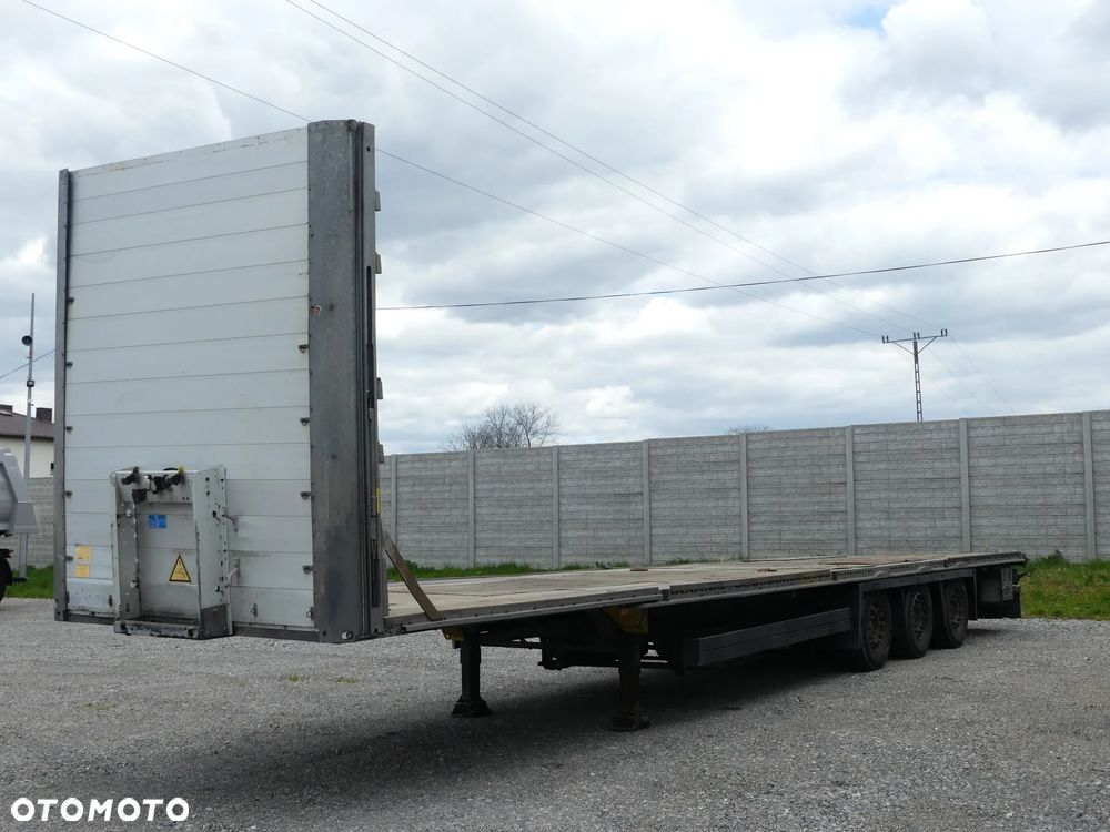 Schmitz Cargobull PLATFORMA 13.60 / MEGA / OŚ PODNOSZONA / W OCYNKU / - 1
