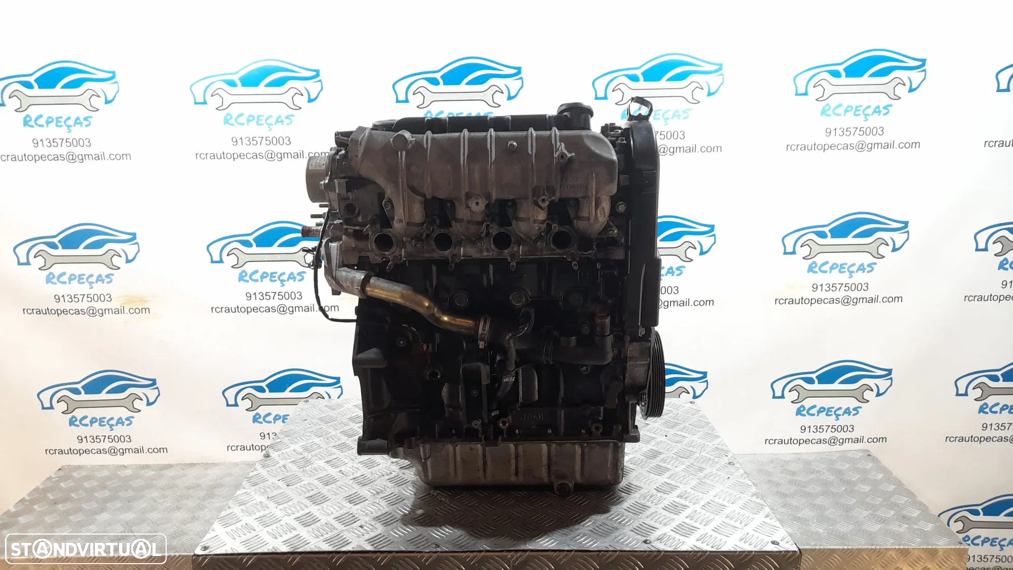 MOTOR 2.0 HDI 8V 110CV RHZ CITROEN C5 I 1 MK1 XSARA XANTIA PEUGEOT 406 307 MOTOR ARRANQUE ALTERNADOR BIMASSA COMPRESSOR EMBRAIAGEM BOMBA DIRECAO - 3