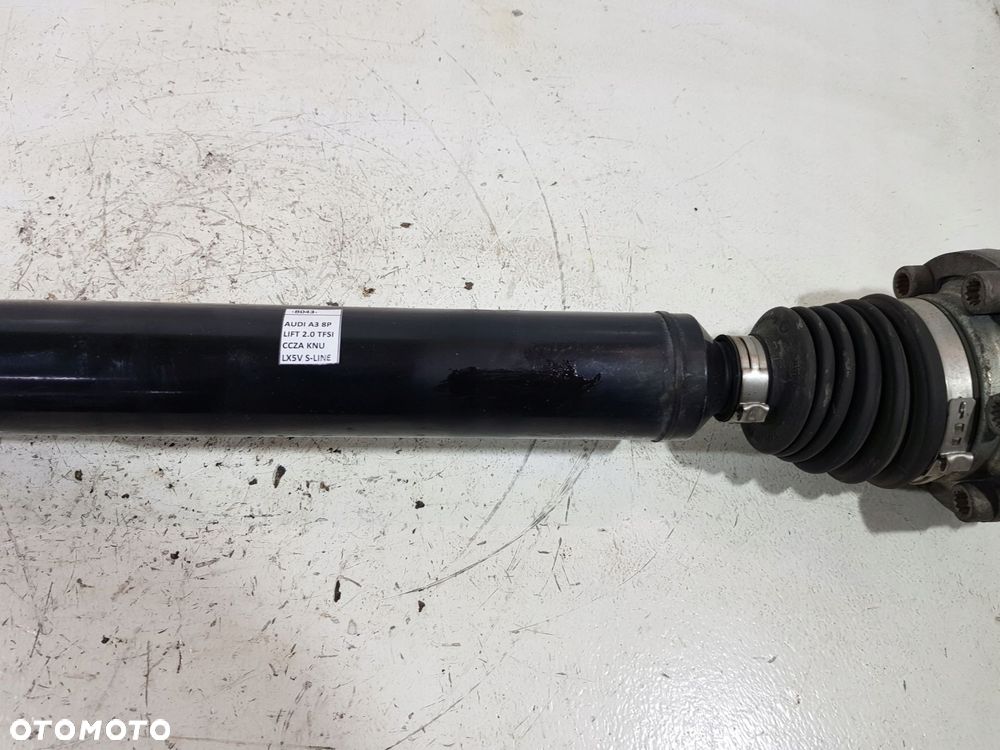 półoś prawa prawy przód 1k0407272jb audi a3 8p lift 2.0 tfsi ccz - 5