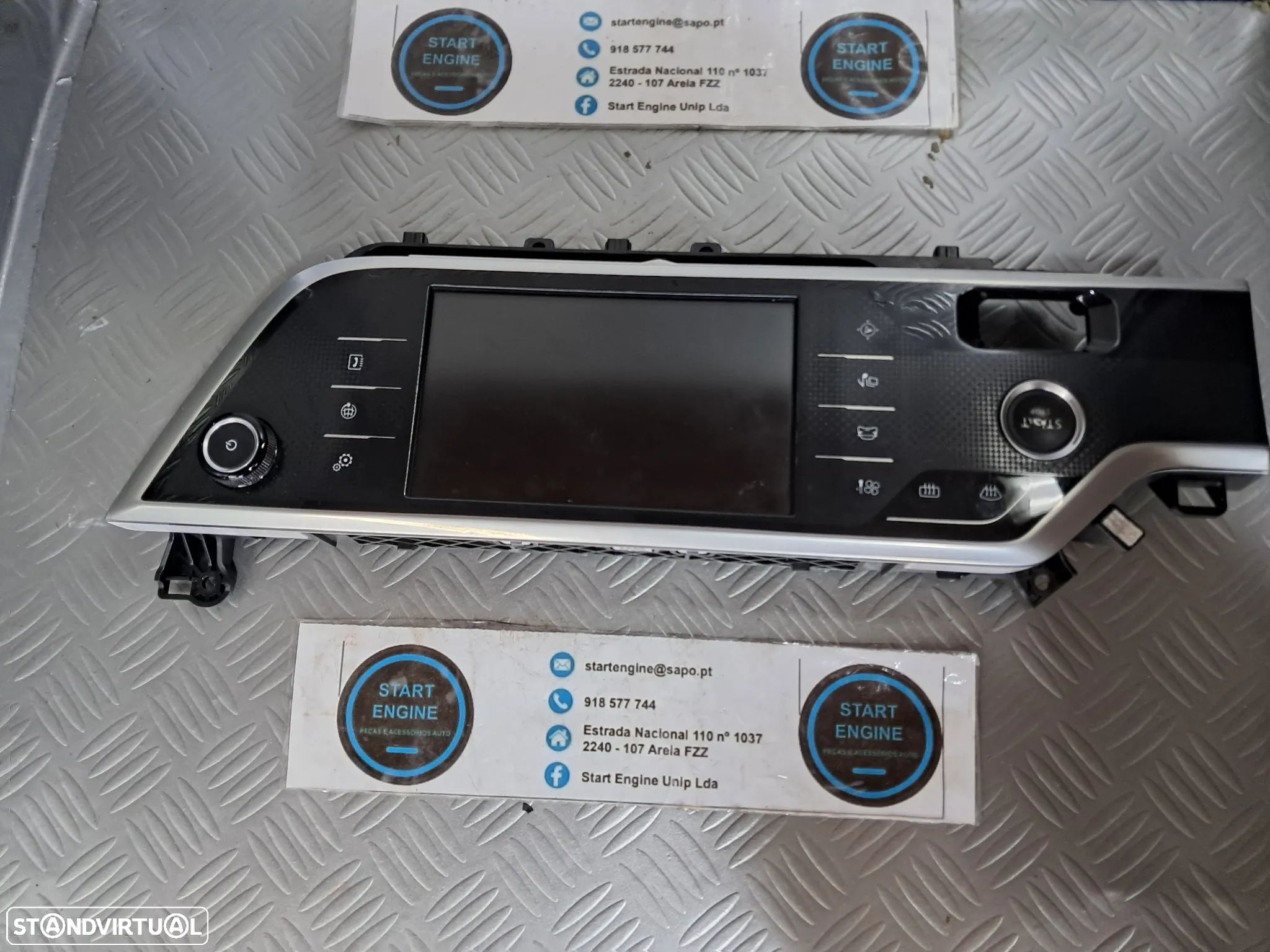 Visor do Radio Display Citroen C4 Grand Picasso II 9805089780 - 1