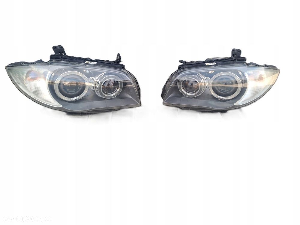bmw e81 e87 e88 lci lift 07-11r reflektor lampa prawy przód xenon 7170292 - 1