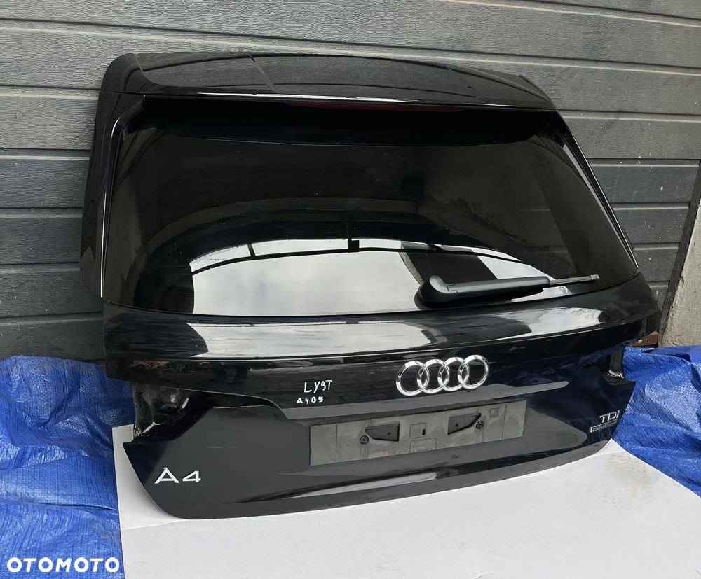 KLAPA BAGAŻNIKA AUDI A4 B9 avant s line LY9T DO ZAŁOŻENIA - 2