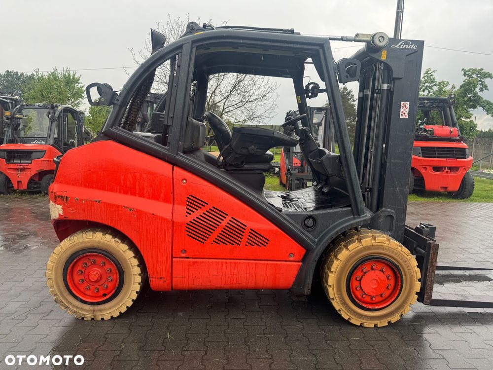 Linde Linde H50D triplex przesuw Kontenerowy diesel  h45 h40 - 3