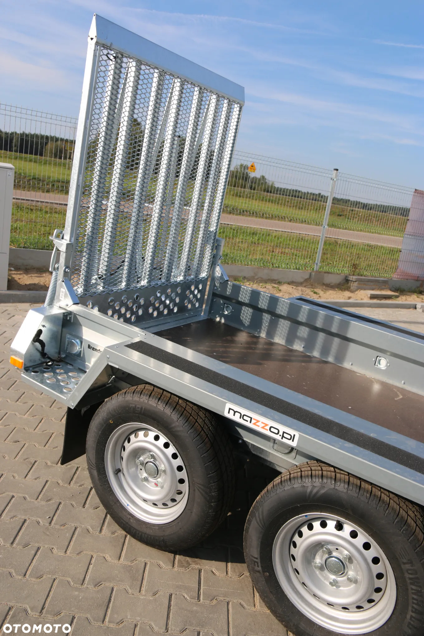 Brenderup DOSTAWA! Przyczepa MT-2600 pod minikoparkę wym. 260x126x25, Solidna przyczepa do przewozu sprzętu budowlanego! DMC 2600kg - 5