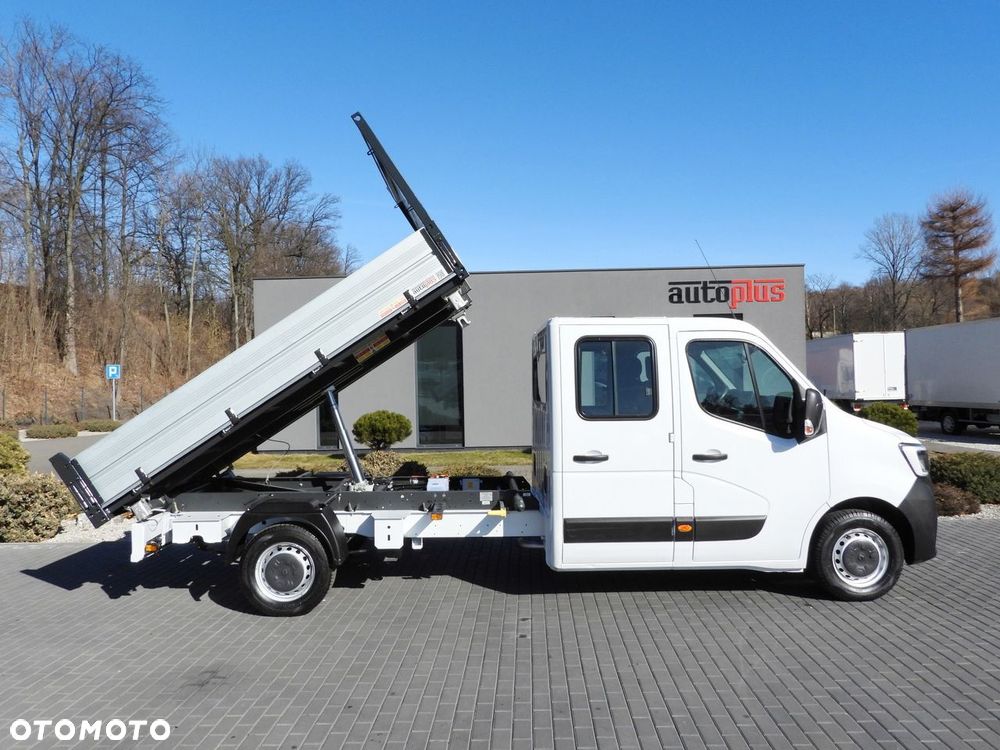 Renault MASTER WYWROTKA TROJSTRONNA PODWÓJNA KABINA DOKA 6 MIEJSC LEDY  145KM - 9