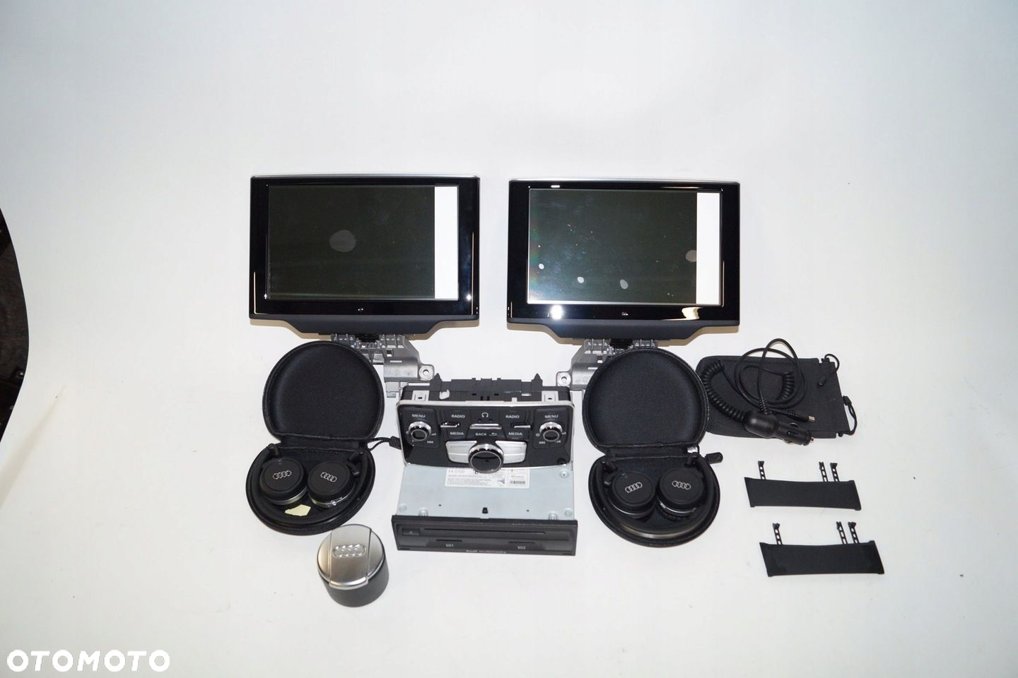 AUDI A8 4H KOMPLET MONITORY RSE MMI SŁUCHAWKI 4H0919709C 4H0035762N - 6