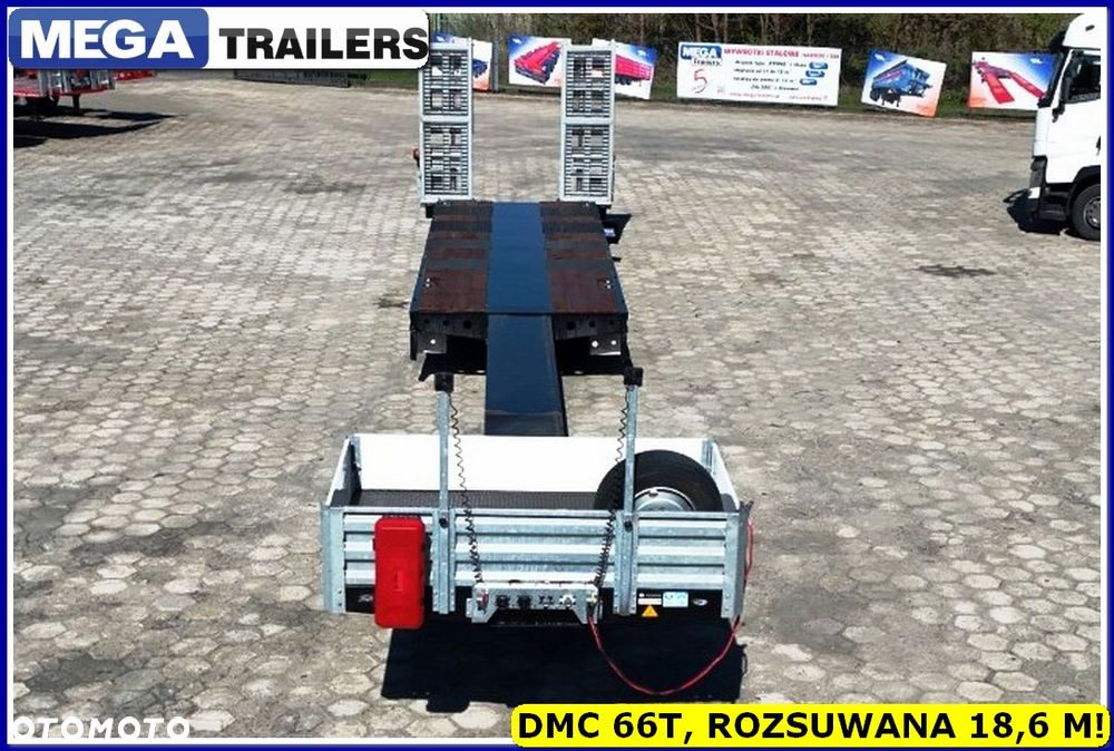 Inny Niska podłoga DMC 66,0 TON, ROZCIĄGANA 18,60 M - pod KONTENERY !!! - 3