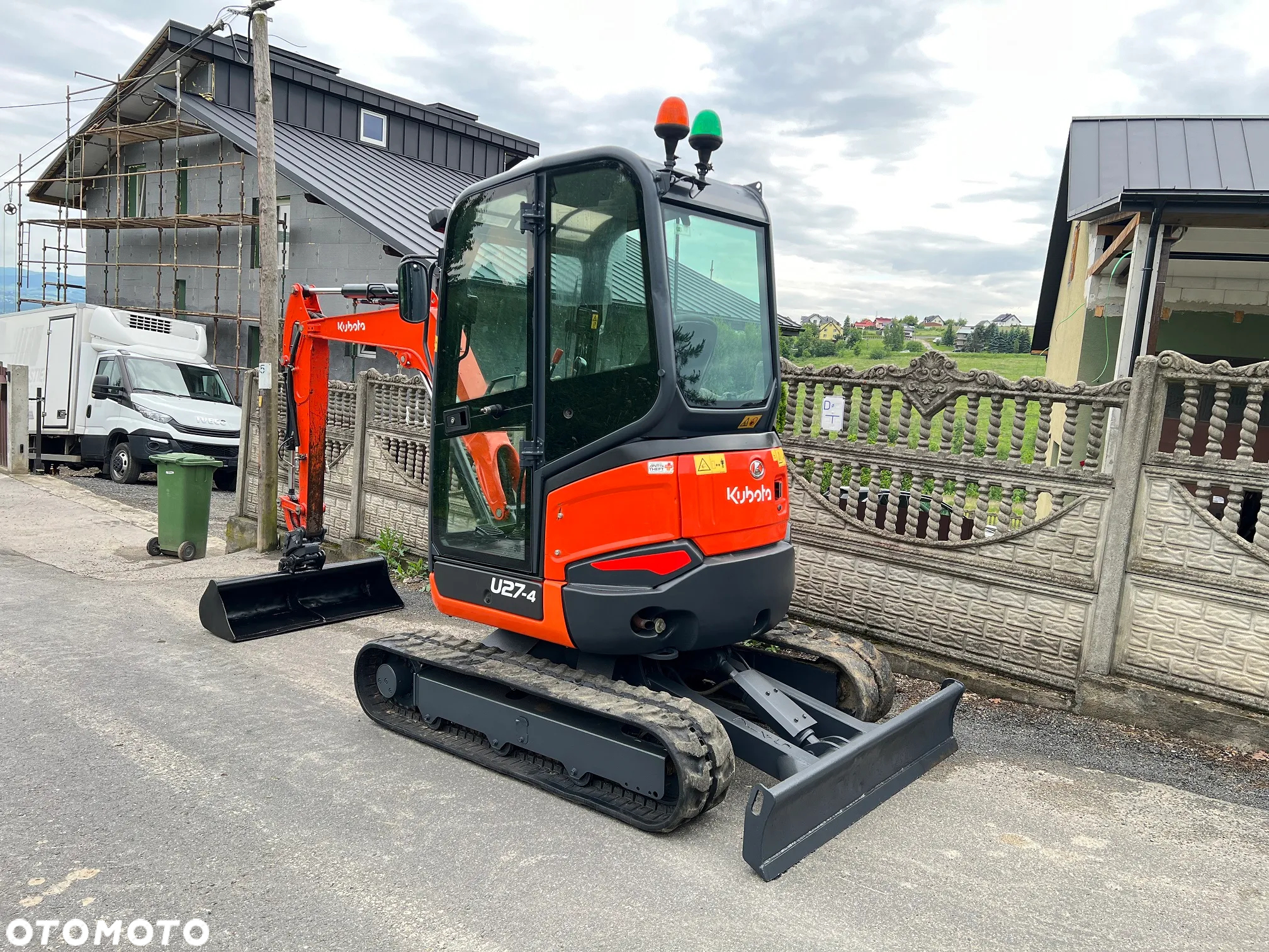 Kubota U27-4 * MiniKoparka Kubota U27 * Zerowy Obrys * 3 Tony * Stan Bardzo Dobry * - 5