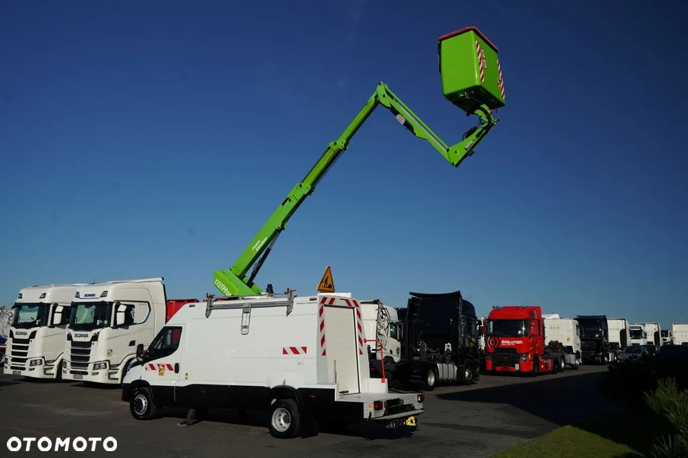 Iveco DAILY 70-180 / PODNOŚNIK KOSZOWY - 16 m / BLASZAK + ZWYŻKA  ELEVATEUR / 200 kg - 5