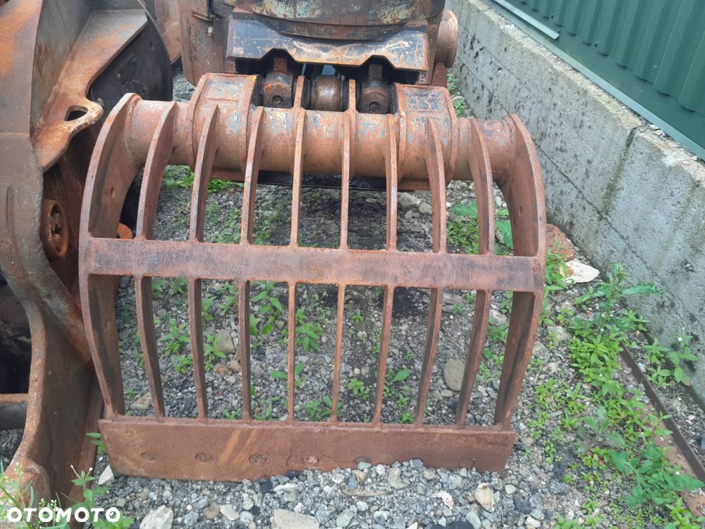 Kinshofer D15 na 2 siłownikach, chwytak hydrauliczny obrotowy sortujący wyburzeniowy kleszcze, waga 650kg. - 9