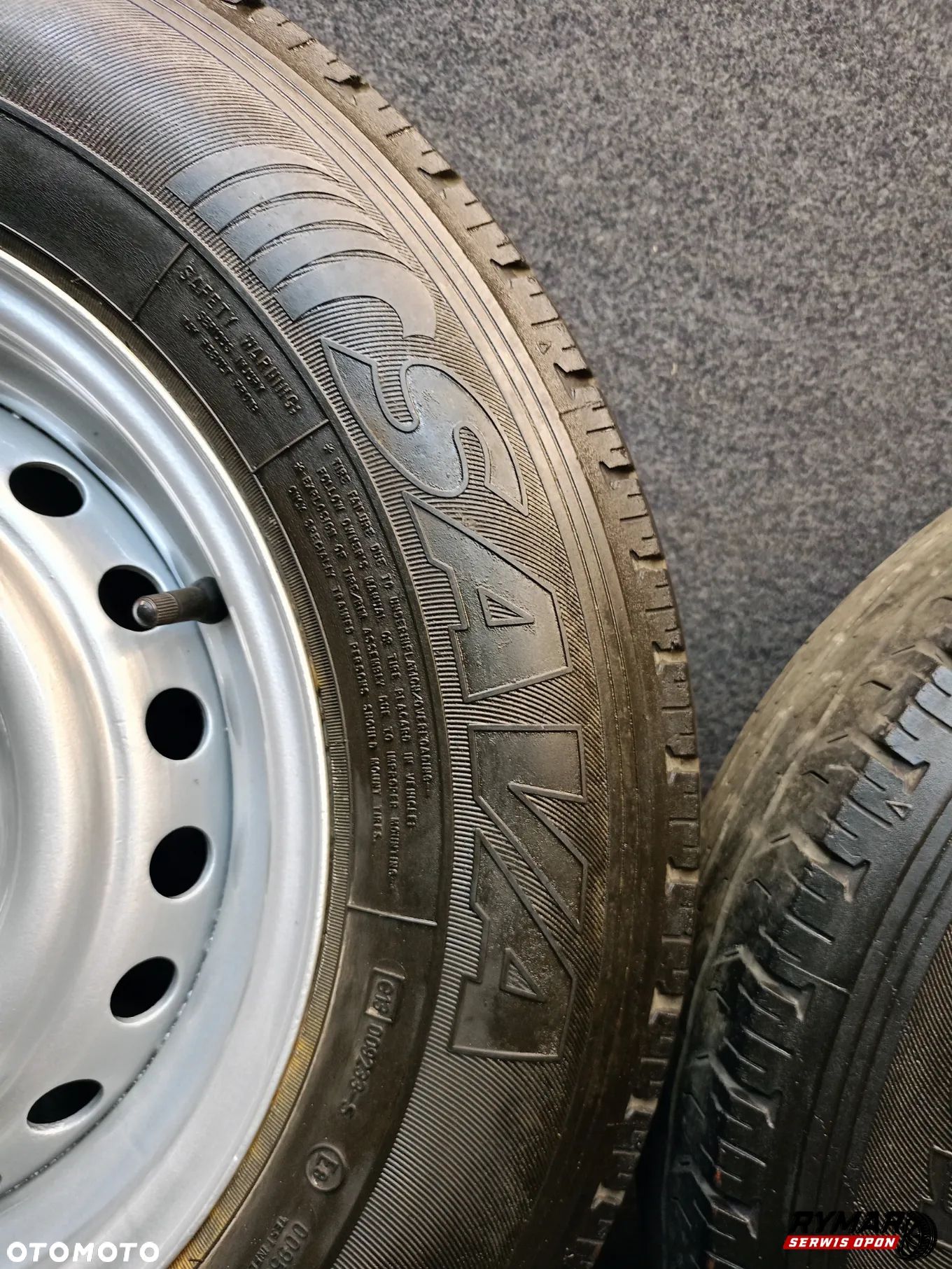 KOŁA STAL 4× Felgi z Oponami letnimi VW T2 T3 14" 5x112 - 7