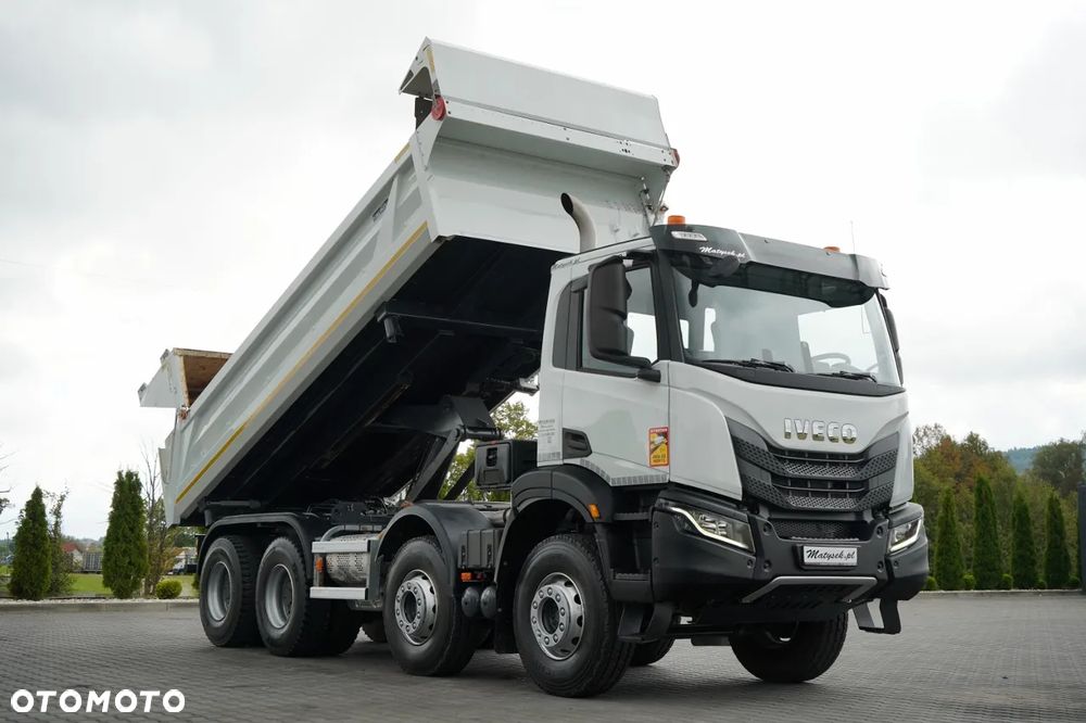 Iveco X-WAY 480 / 8X4 / WYWROTKA DWUSTRONNA / HYDROBURTA / HYDROKLAPA / AUTOMAT / SPROWADZONY - 8