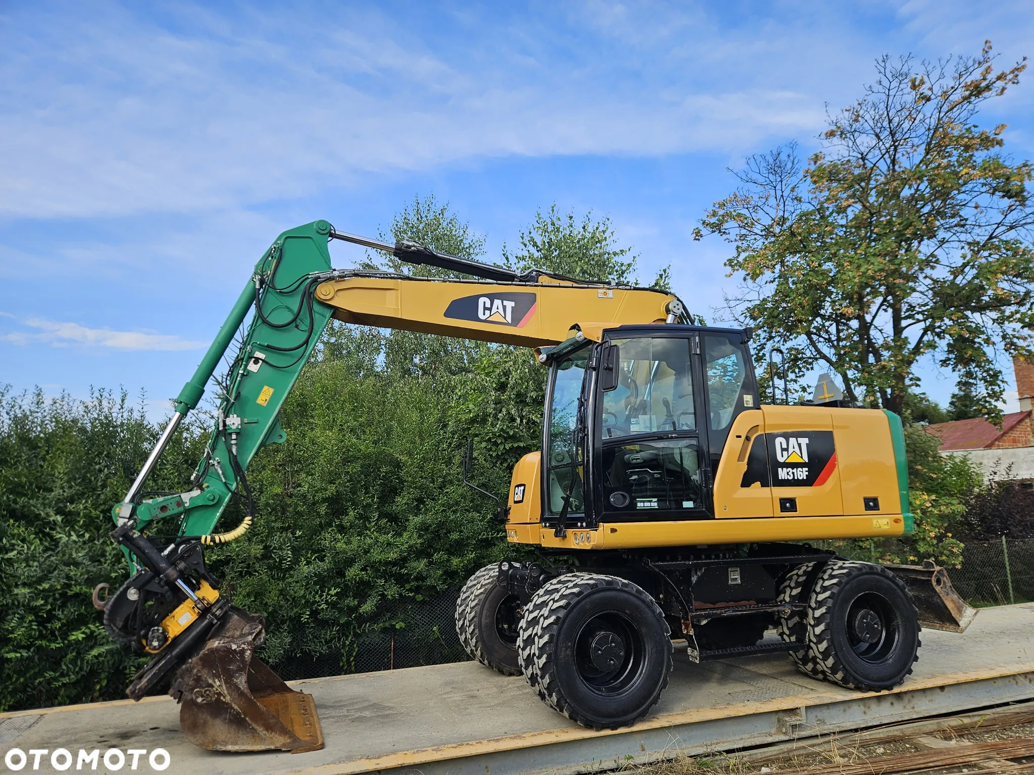 Caterpillar CAT M316F ROTOTILT ENGCON koparka obrotowa kołowa 314, 315 Hitachi Volvo - 9
