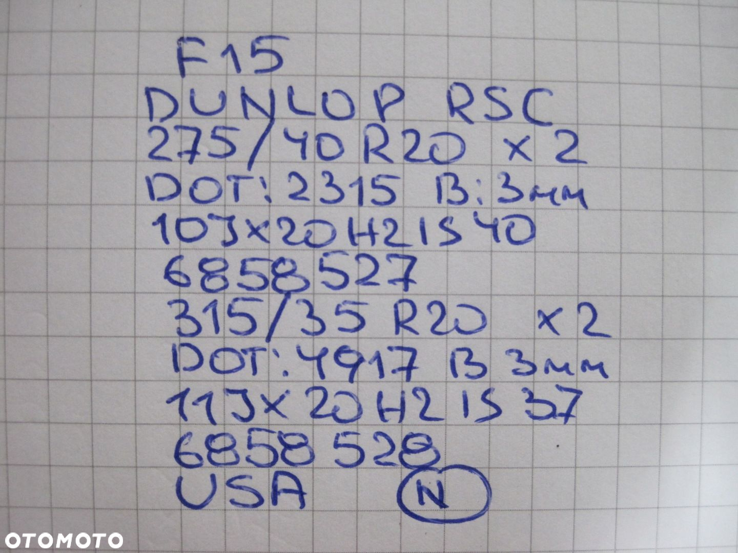Koła felgi opony BMW X5 F15 X6 F16 R20 3MM - 13