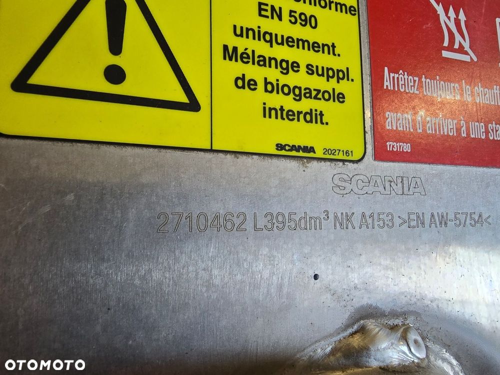 ZBIORNIK PALIWA SCANIA S R NGS 395 LITRÓW 2170462 - 5