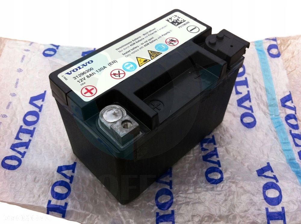 VOLVO V40 V40CC akumulator start stop 120A OE 31296300 - 1