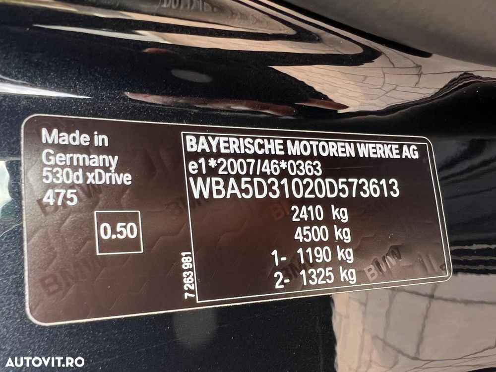 BMW Seria 5 530d xDrive AT - 29