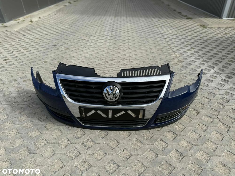 Vw Passat B6 Zderzak Przód Przedni Kompletny LD5Q Grill 2005-2008r. - 7