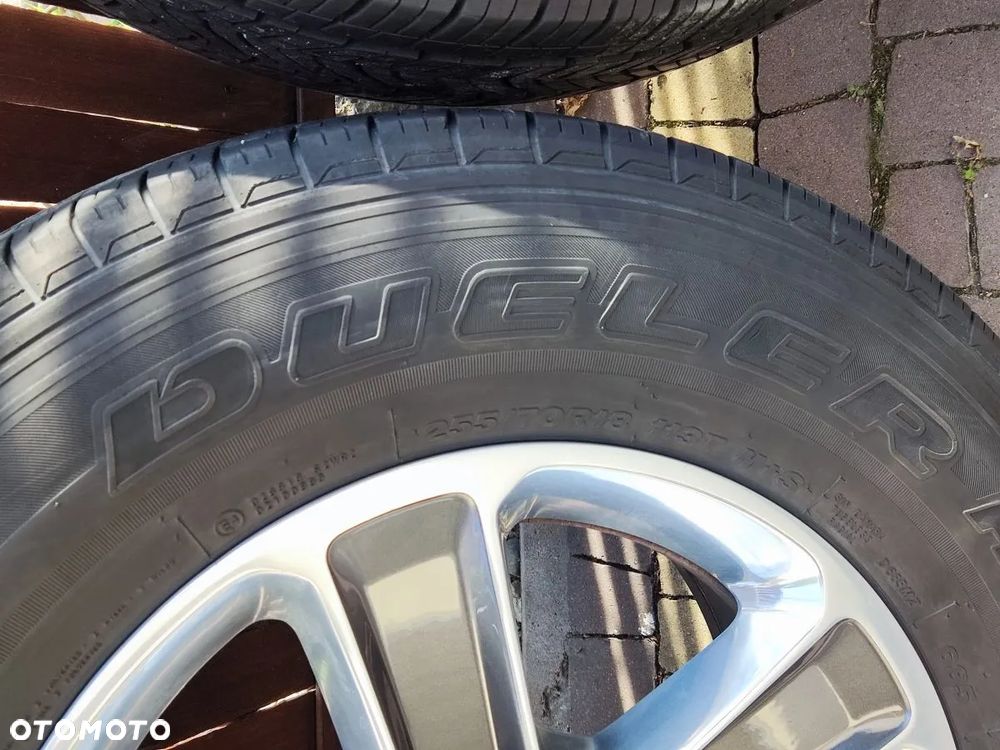 JEEP WRANGLER od 2018 roku Koła 255/70R18 - 13