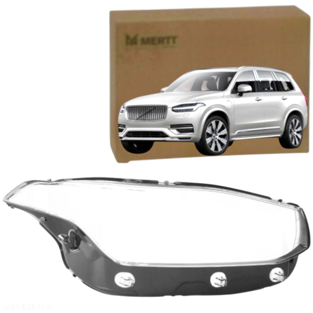 VOLVO XC90 II 2015+ KLOSZ PRAWY szkło reflektora lampy przedniej LED - 1