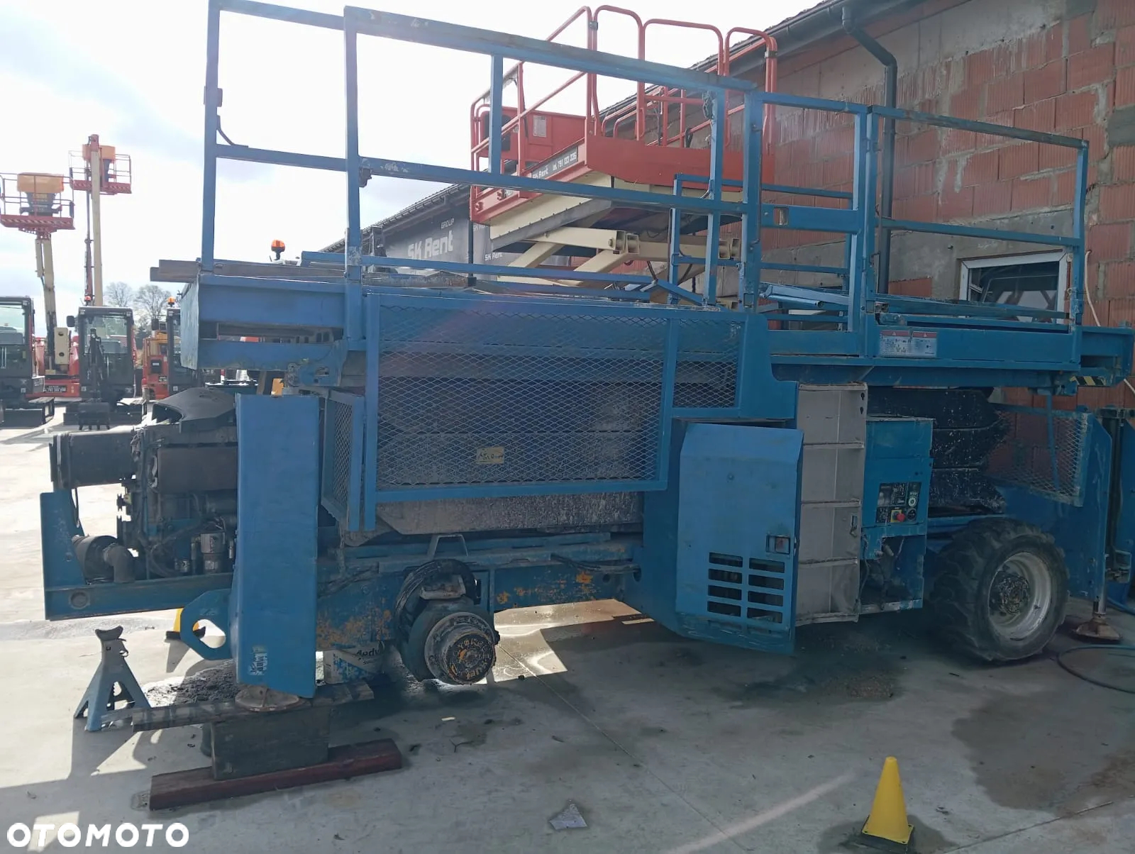 Genie GS 3384 JLG Zbiornik OH olej hydrauliczny  HAULOTTE MANITOU podnośnik zwyżka części - 2