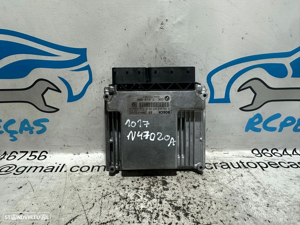 .Centralina ECU Motor Bosch BMW - N47D20 - 7810000  0281015075 - 3