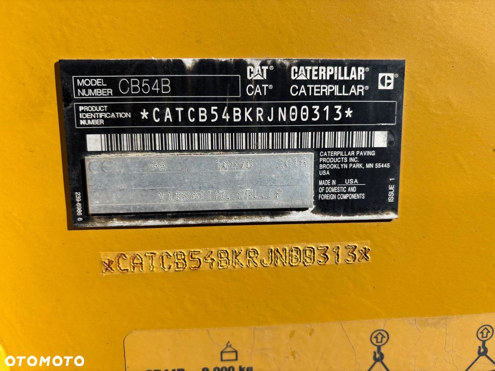 Caterpillar 2016/17 r WAGA 10TON , STAL STAL,obcinarka, bęben nie dzielony! - 22