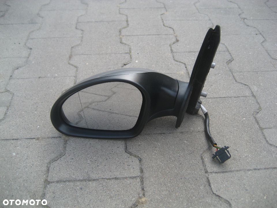 seat toledo iii 3 altea 04-09r lusterko przód lewe składane kod lakieru LS7U 5pin europa