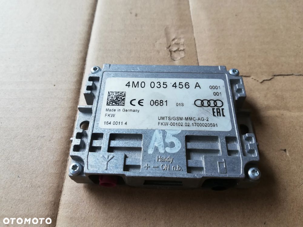 Wzmacniacz antenowy Audi A5 4M0035456A - 1
