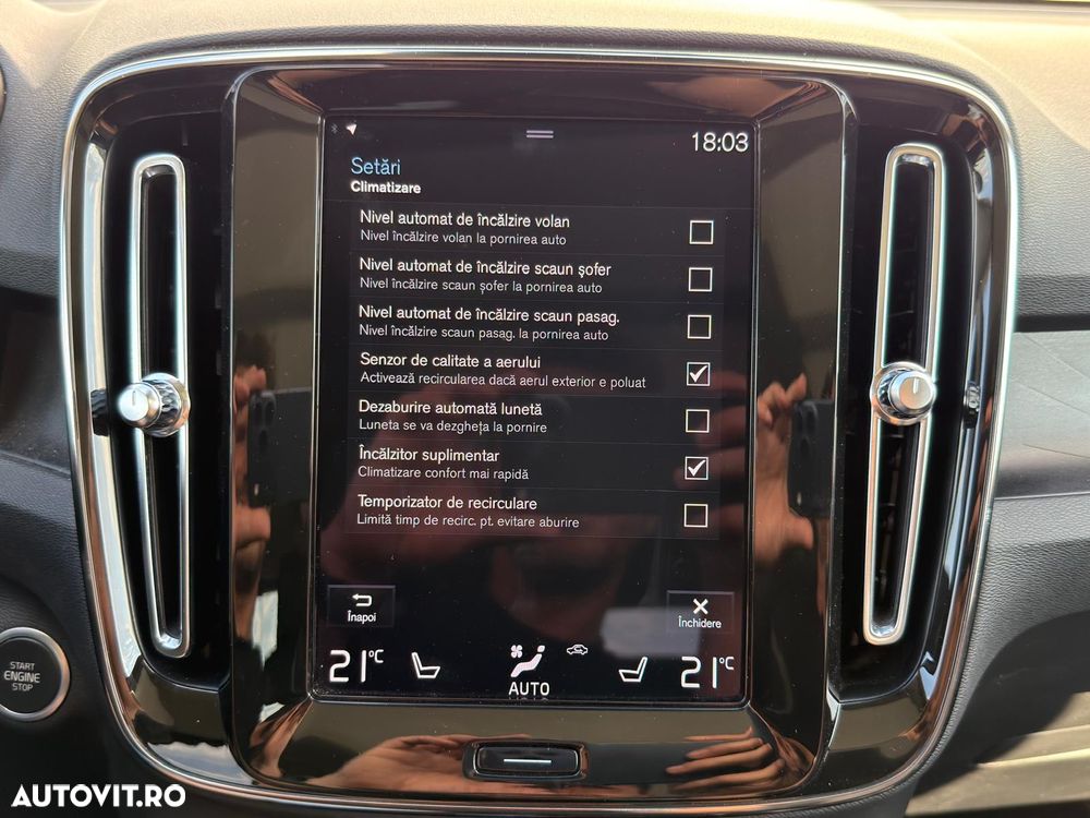 Volvo XC 40 T5 Recharge DKG Ultimate Dark - 29