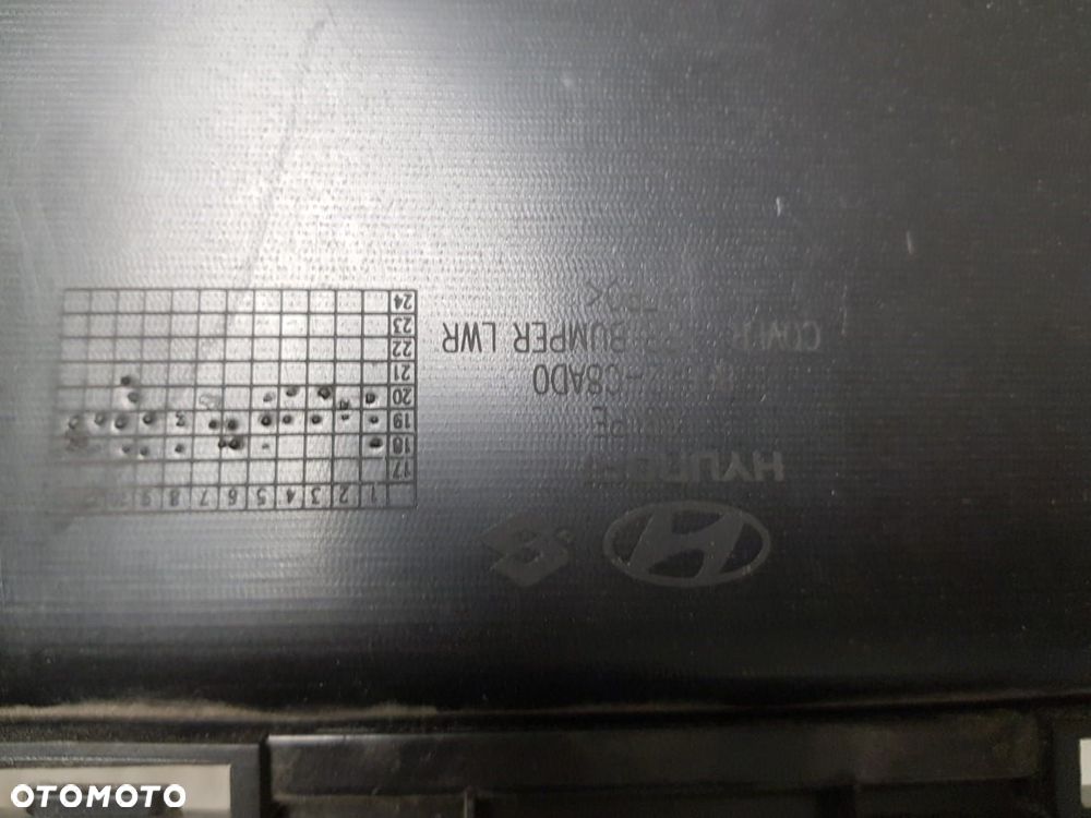 FABRYCZNIE NOWY ORYGINALNY SPOILER DOKŁADKA LISTWA ZDERZAKA TYLNEGO TYŁ HYUNDAI I20 II 2 LIFT 17-20 - 4