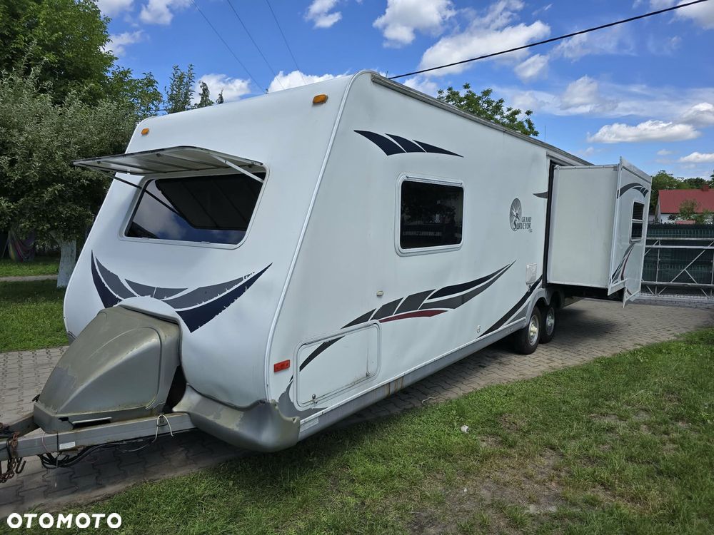 Airstream Forest river Grand Surveyor gs280 Slideout amerykańska przyczepa kempingowa XL mieszkalna dom holenderski całoroczna - 28