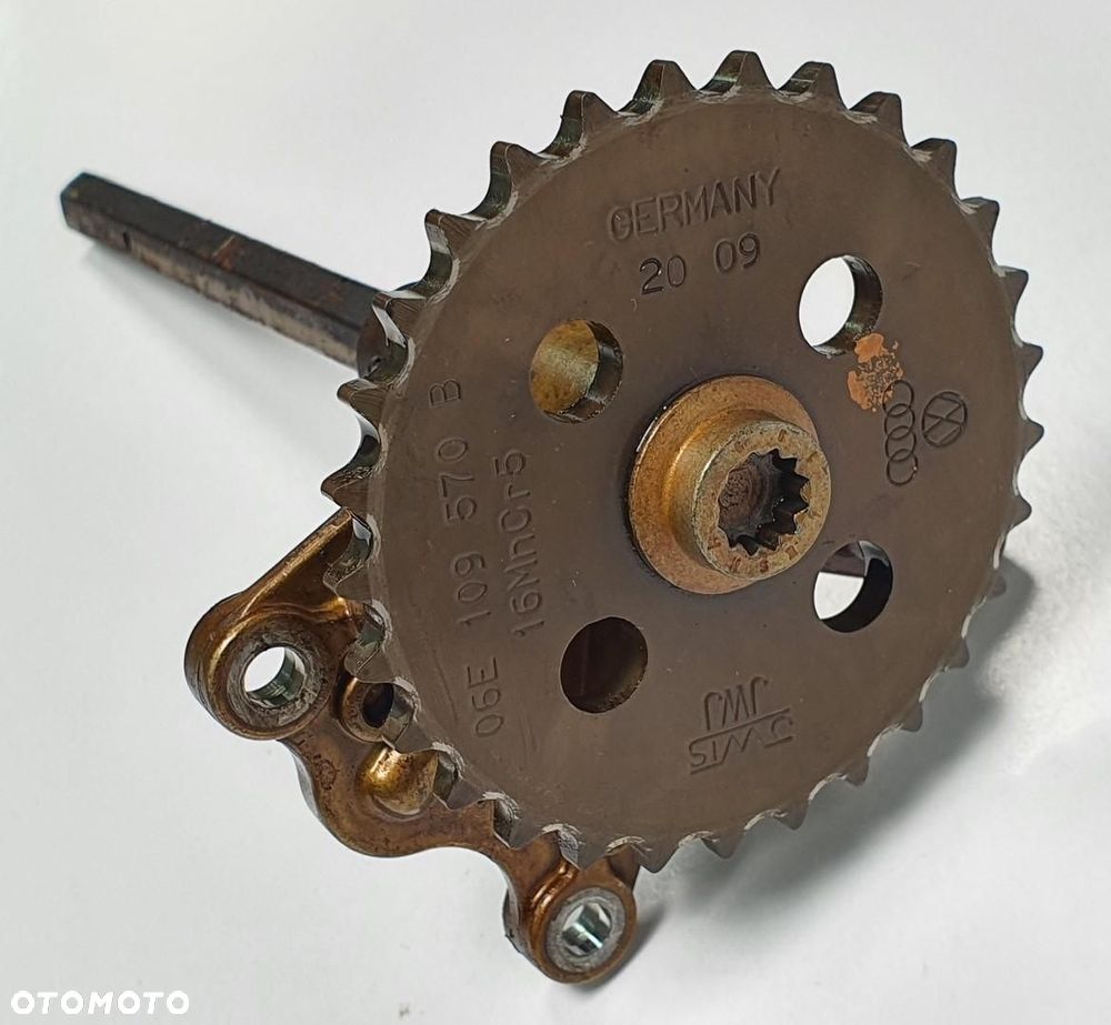 NAPĘD POMPY OLEJU CCDA AUDI A6 C 2.8 FSI 06E109361F - 4