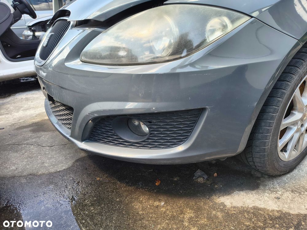 Zderzak Przedni SEAT LEON II LIFT | Kod lakieru: LZ7X | Kompletny - 4