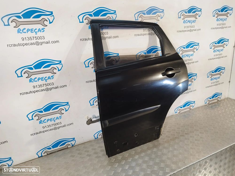 PORTA TRASEIRA TRÁS ESQUERDA NISSAN QASHQAI J10 H2101JD0MC QASHQAI +2 FECHO ELEVADOR MOTOR PUXADOR VIDRO - 3