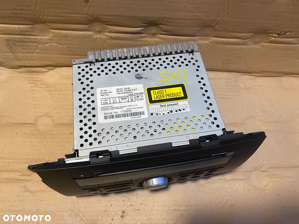 Radio Suzuki SX4 39101-79JB OE - 2
