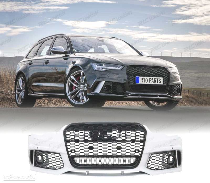 PARA-CHOQUES FRONTAL AUDI A6 4G C7 11-15 LOOK RS6 - 1