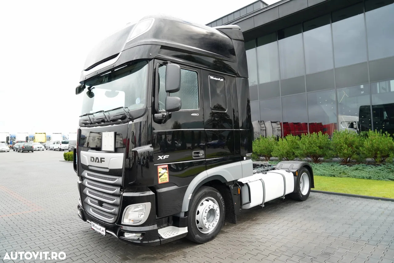 DAF XF 480 / MEGA / PLATĂ JOSĂ / AER CONDIȚIONAT PARCARE / 2021 / DUPĂ CONTRACT DE SERVICE GOLD - 5