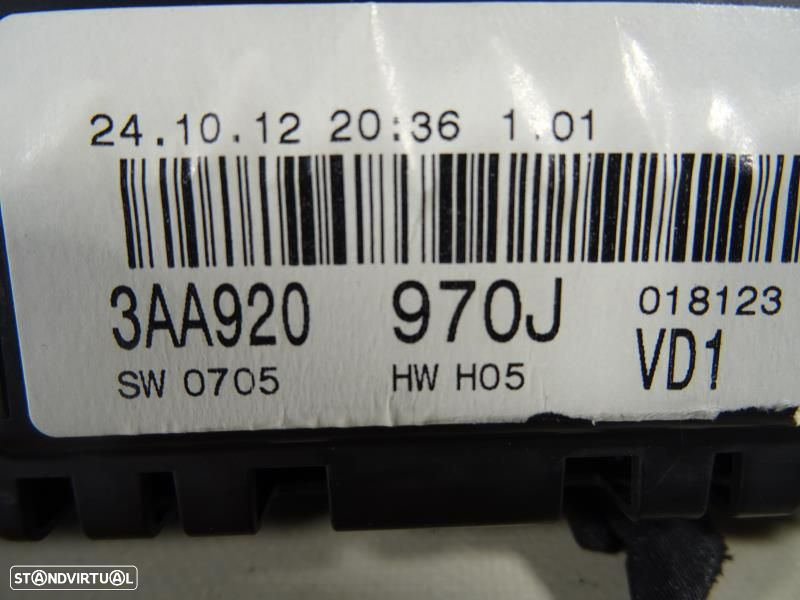 Quadrante Volkswagen Passat Variant (365)  Quadrante Vw Passat B7 2.0 - 6