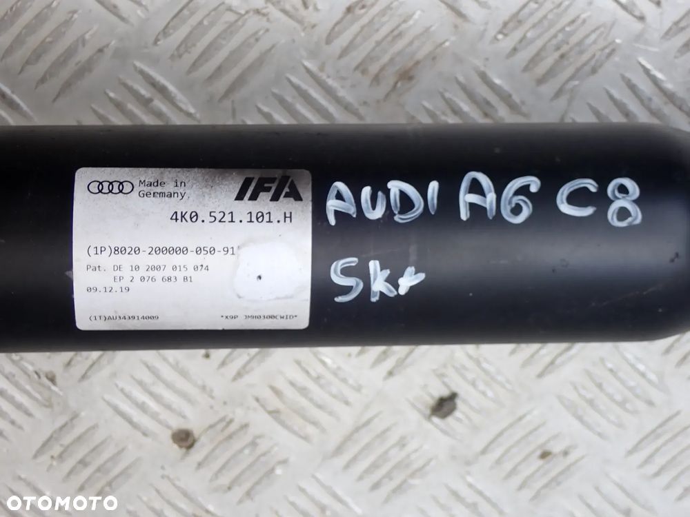 WAŁ NAPĘDOWY AUDI A6 C8  4K0521101H - 5