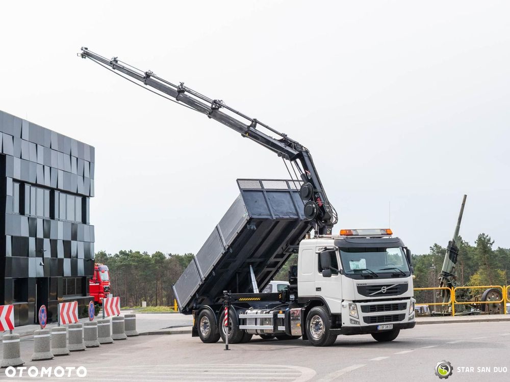 Volvo FM430 6x2 HIAB 166 E-5 HIPRO HDS Żuraw Wywrotka - 7