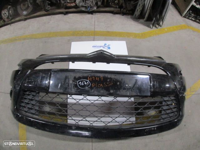 Parachoques Pc1671 CITROEN C4 PICASSO 2009 1.6HDI 110CCV 5P PRETO Frente Danificado - 1