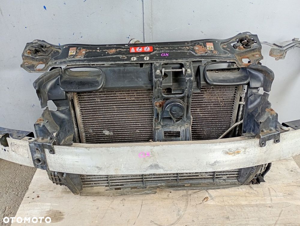 pas przedni wzmocnienie chłodnica wentylator mercedes clk w209 lift 05-09r 3.0 V6 CDI A2035001693 - 4