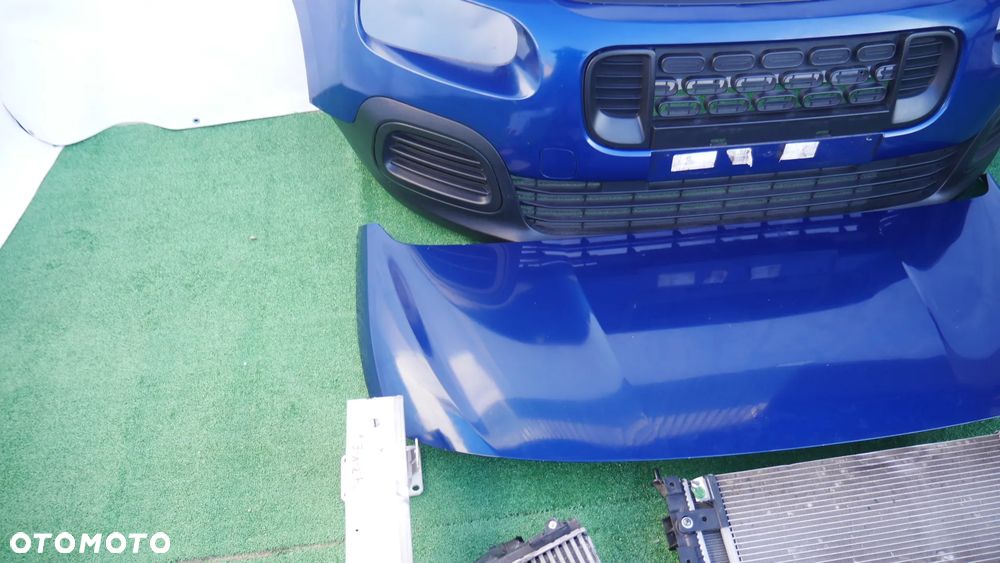 Citroen Berlingo IV Maska Zderzak Pas Przedni Chłodnice Podłoga Belka Zderzaka Belka Pod Chłodnice - 10