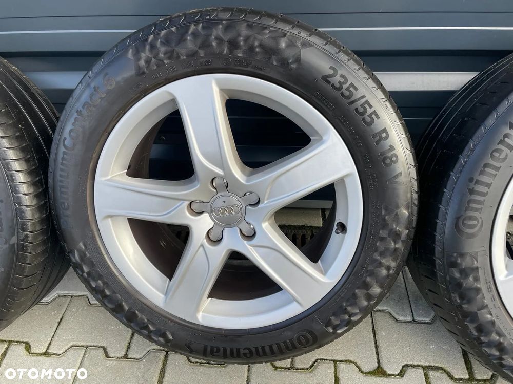 AUDI A6 C7 ALLROAD KOŁA FELGI OPONY LATO CONTINENTAL 235/55/18 8Jx18 ET41 - 6